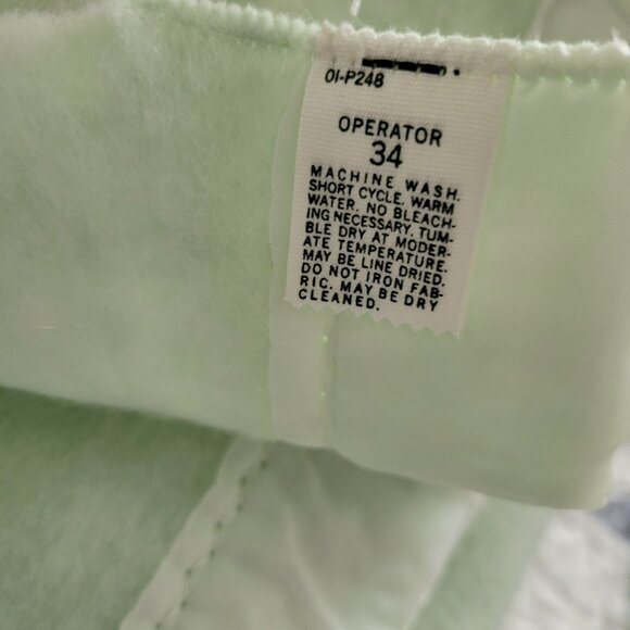 VTG  Mint Green Blanket Twin/Full Size Bed 72x90 Acrylic/Nylon Blend New Old Sto - Picture 13 of 13
